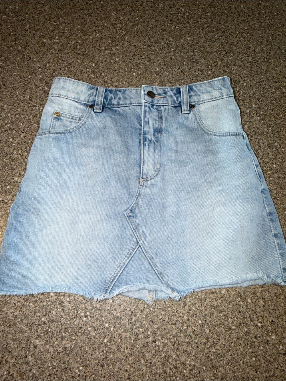 ROLLA'S Light Blue Denim Mini Skirt